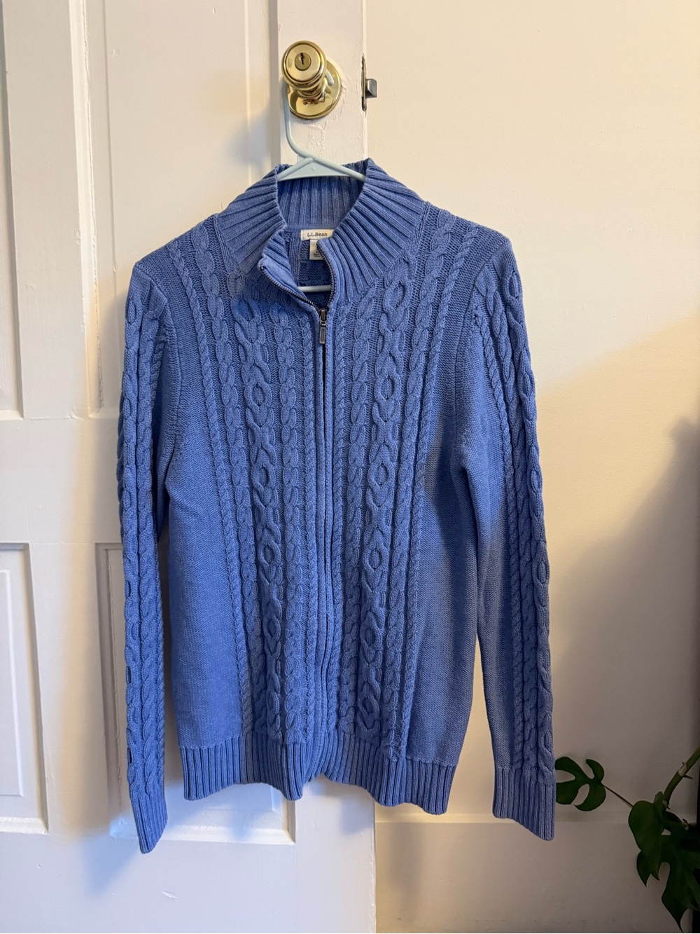 Women’s Vintage LL Bean Zip Up Sweater